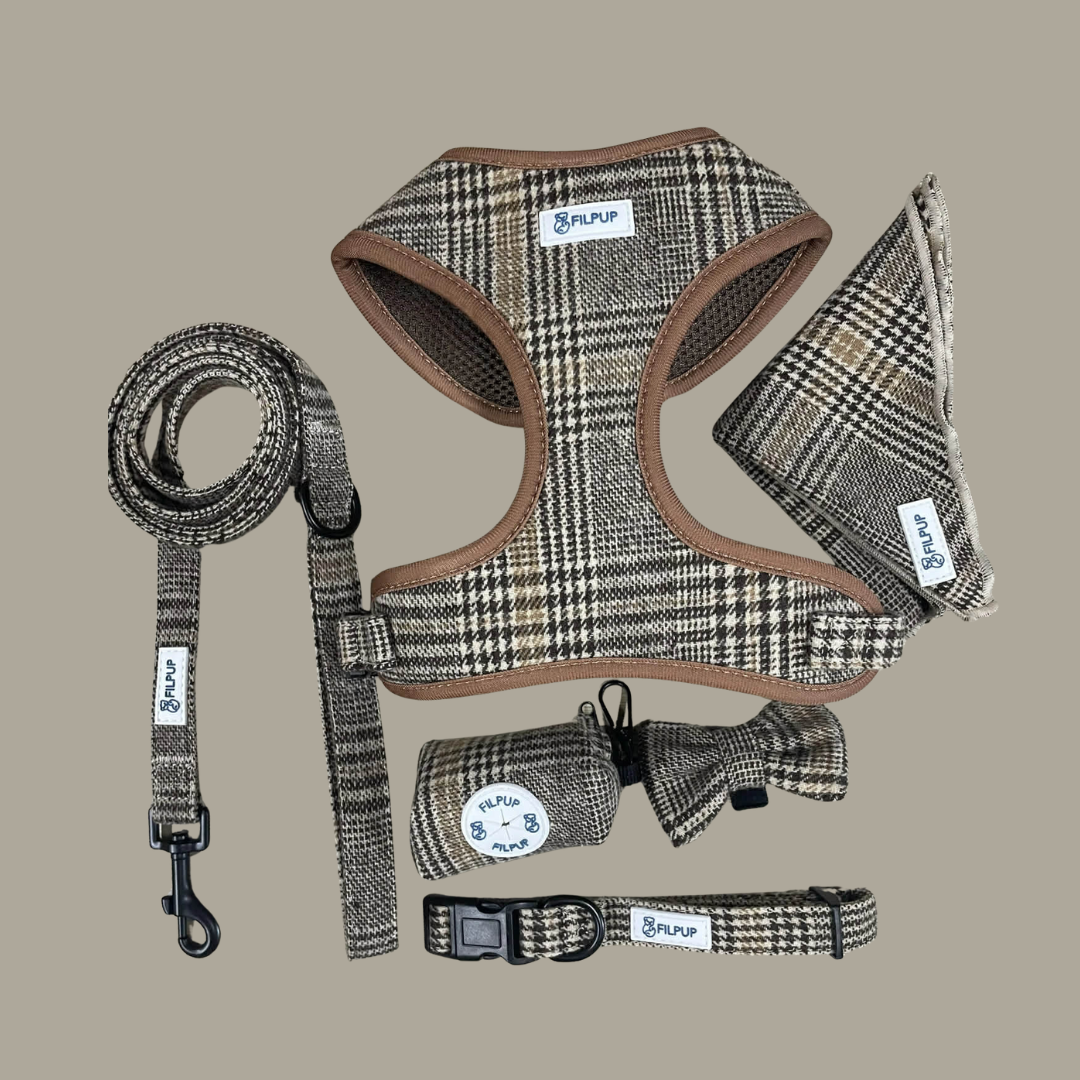 6-piece Bundle - CARAMEL PLAID